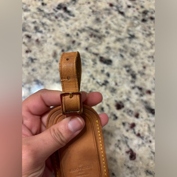 Louis Vuitton Authentic luggage tag - Picture 5 of 5